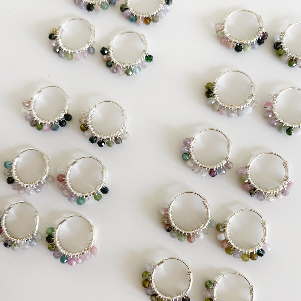 Argollas Javiera Mix Turmalinas