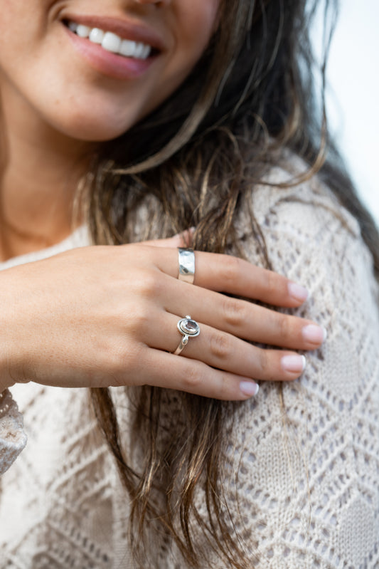 Anillo Berlín Cuarzo Cristal