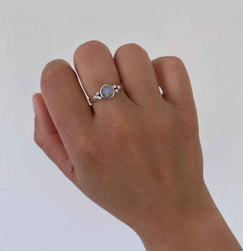 Anillo Viena Piedra Luna