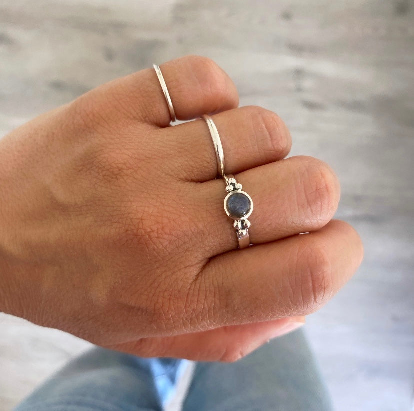 Anillo Viena Labradorita
