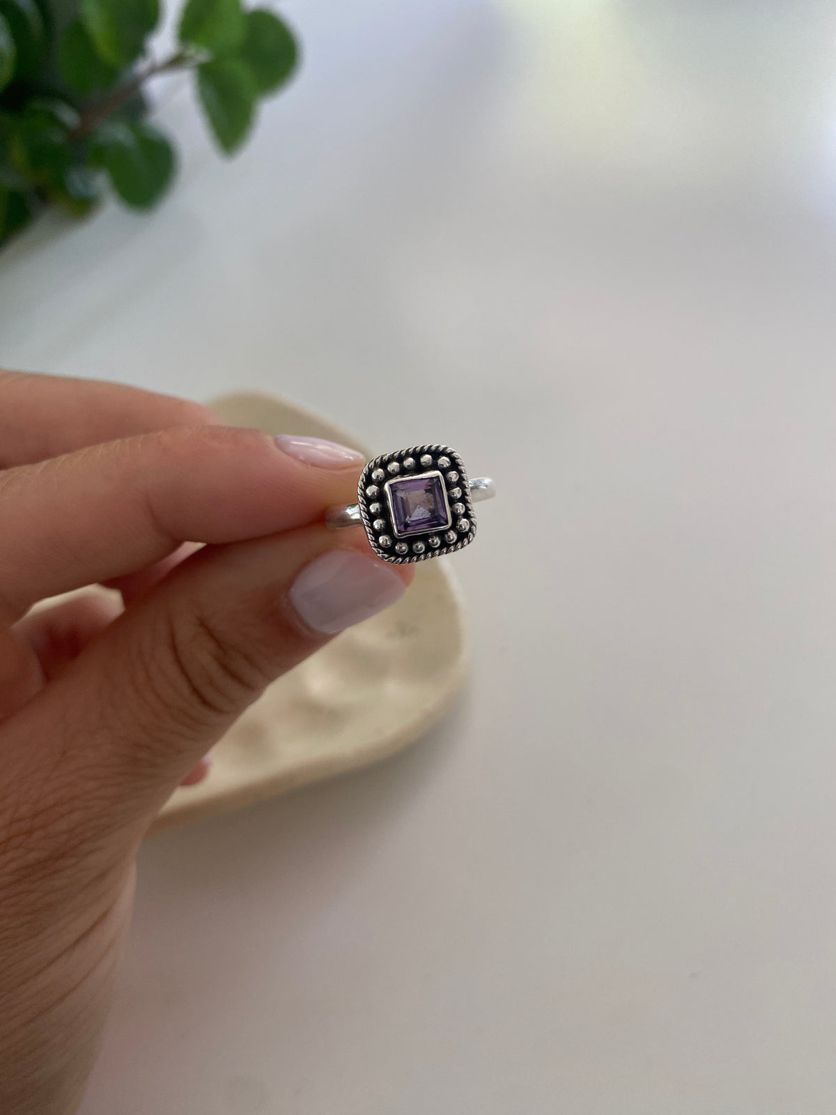 Anillo Dublín Amatista