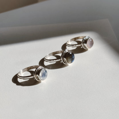 Anillo Praga Labradorita