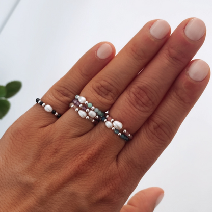Anillo Maitencillo Amazonita