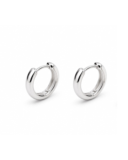 Argollas Bianca huggie 12 MM