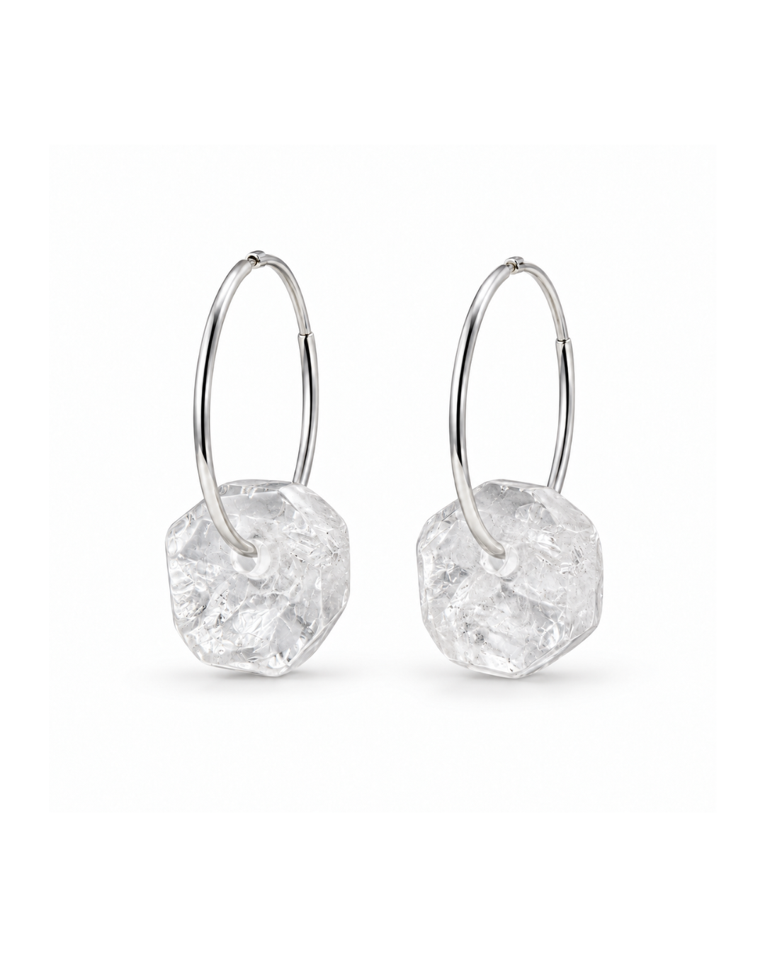Argollas Leonor Cuarzo Cristal