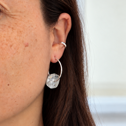 Argollas Leonor Cuarzo Cristal