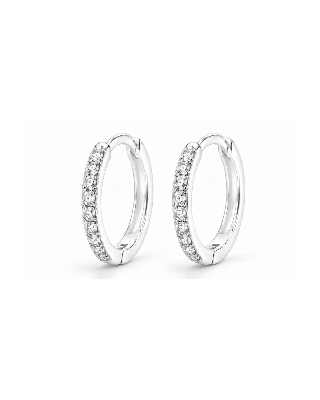 Argollas Paula huggie 12 mM