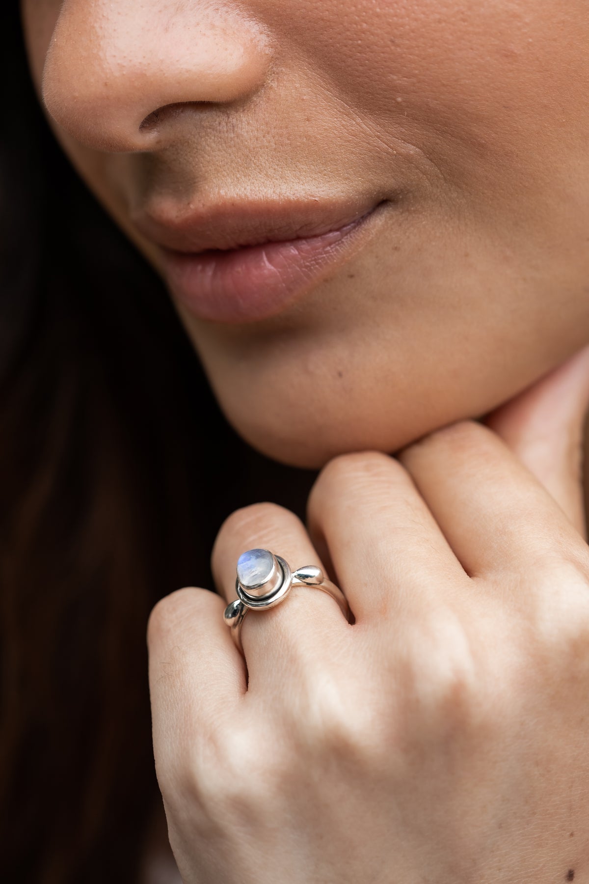Anillo Berlín Piedra Luna