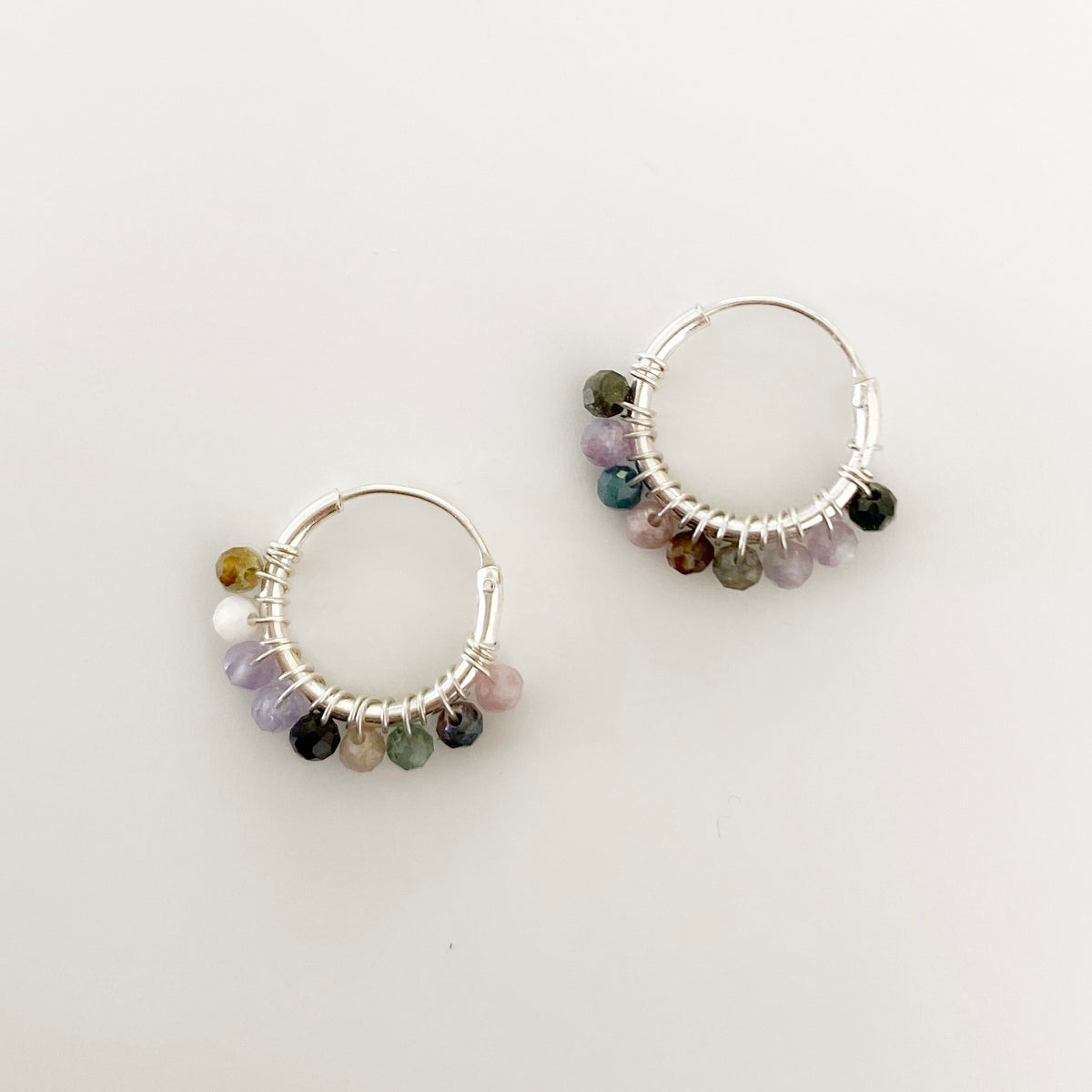 Argollas Javiera Mix Turmalinas