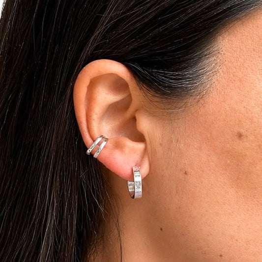 Ear Cuff dos líneas.