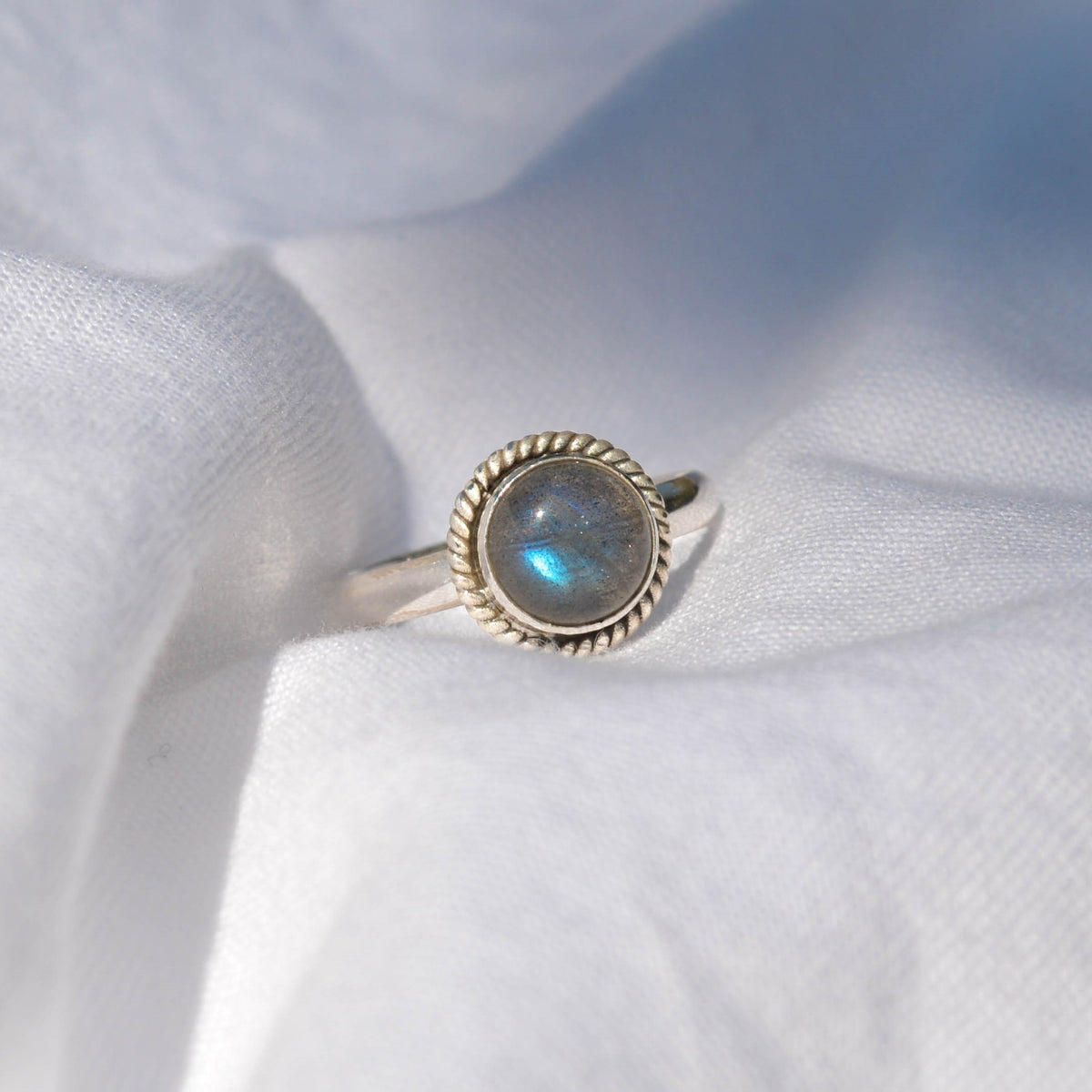Anillo Praga Labradorita