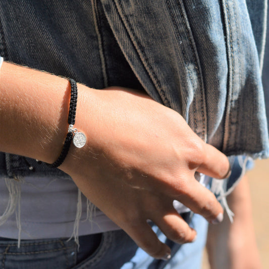 Pulsera San Benito Negra