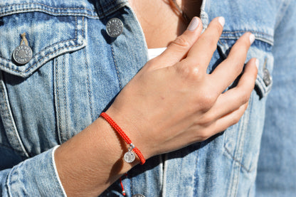 Pulsera San Benito Roja