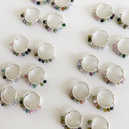 Argollas Javiera Mix Turmalinas