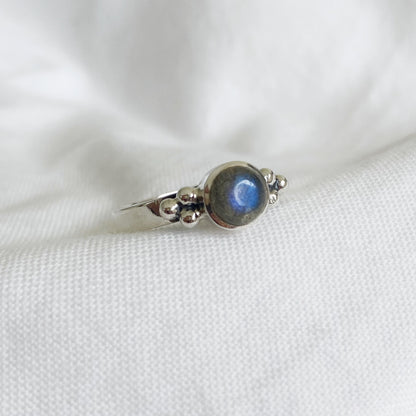 Anillo Viena Labradorita