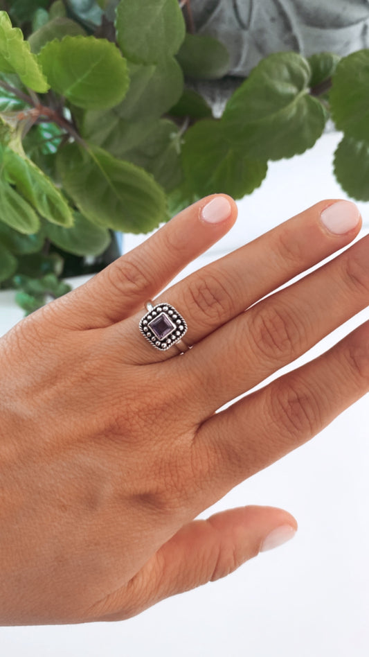 Anillo Dublín Amatista