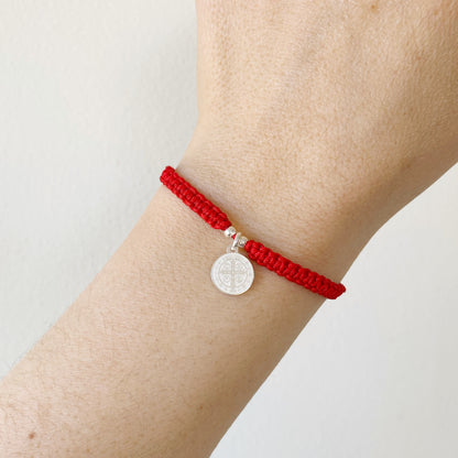 Pulsera San Benito Roja