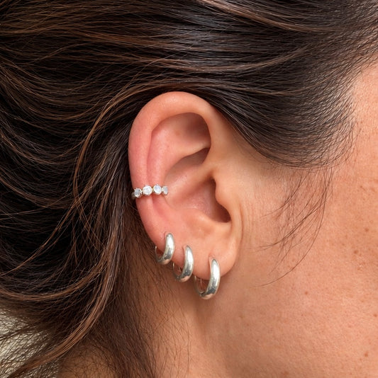 Ear Cuff White