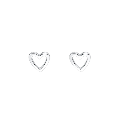 Aros Mini Corazón Iris