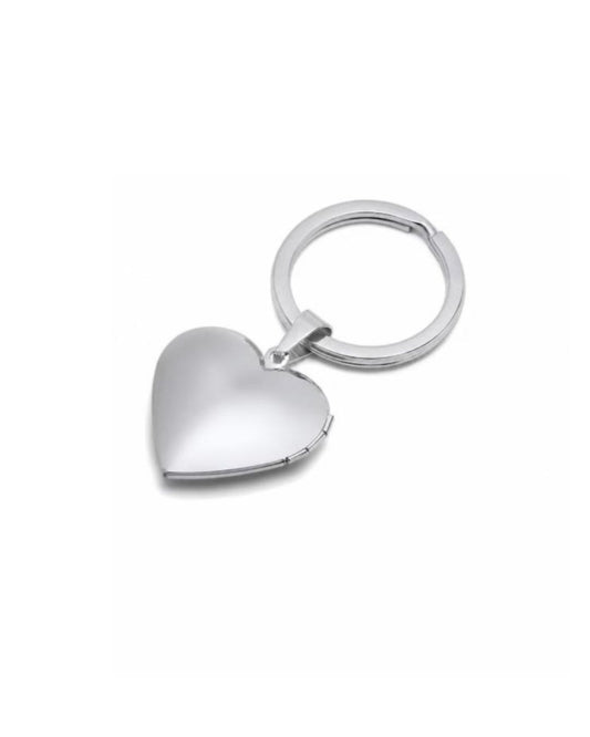 Llavero Recuerdos Corazón + Personalización Fotos + Packaging Regalo