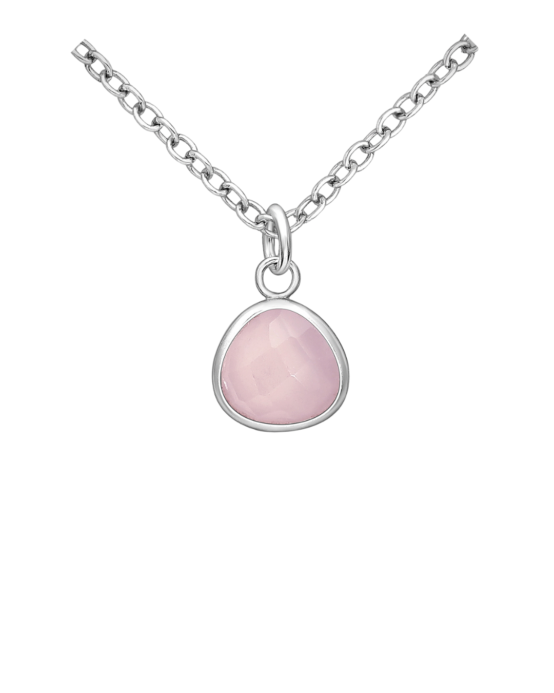 Collar Paz Cuarzo Rosado