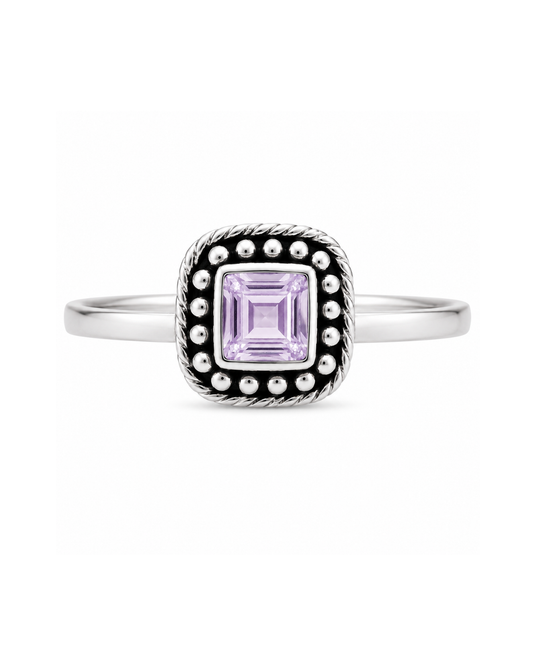 Anillo Dublín Amatista