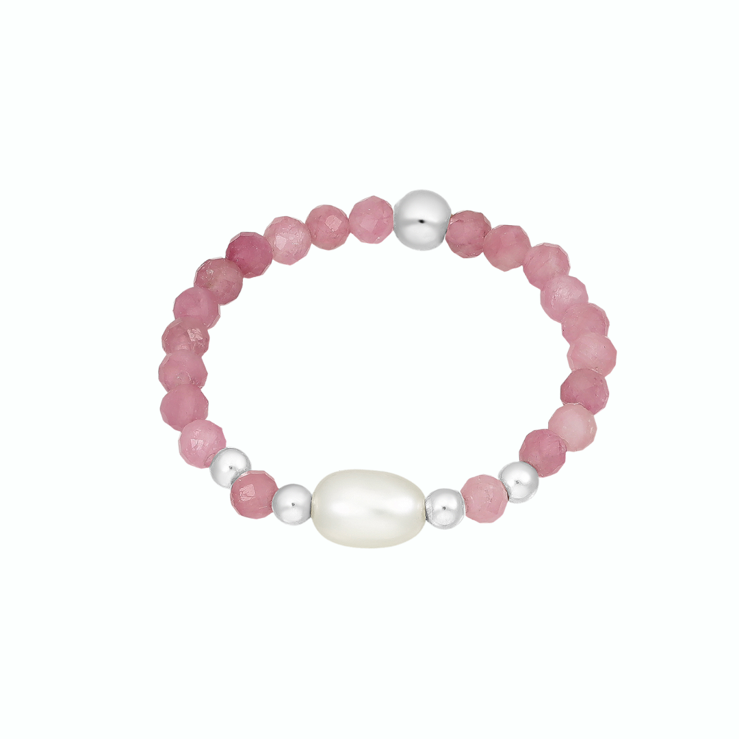 Anillo Maitencillo Turmalina Rosada