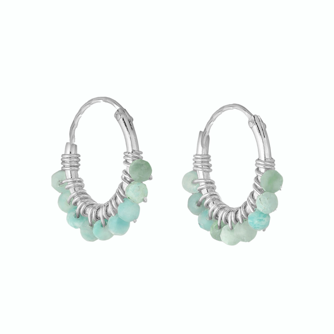 Argollas Javiera Amazonita