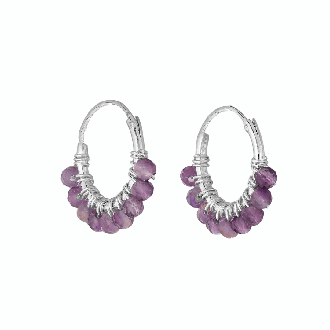Argollas Javiera Amatista