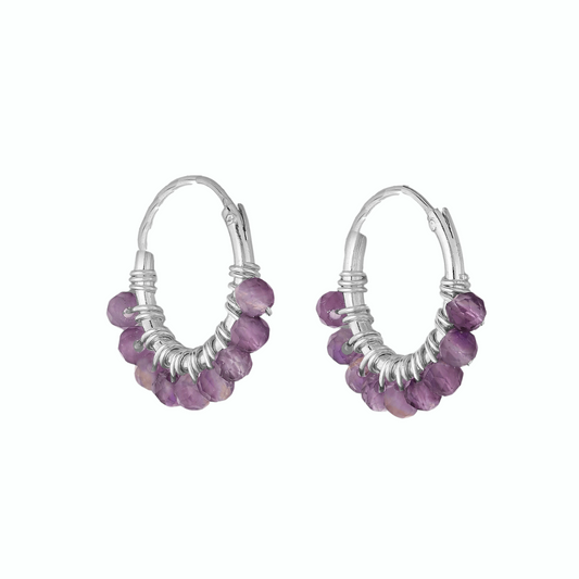 Argollas Javiera Amatista