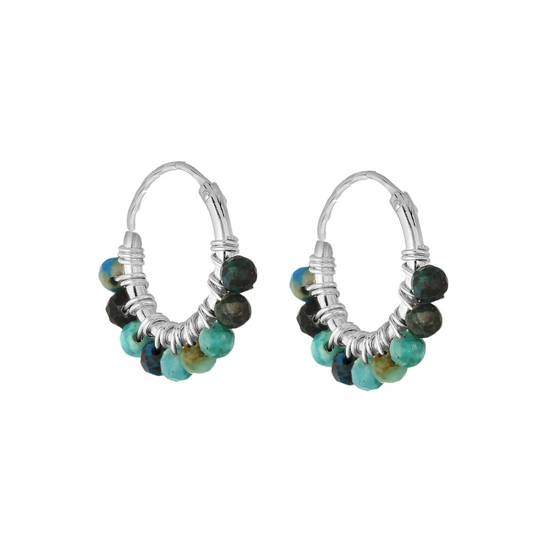 Argollas Javiera Crisocola 