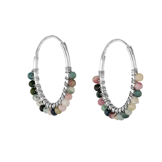 Argollas Amanda Mix Turmalinas