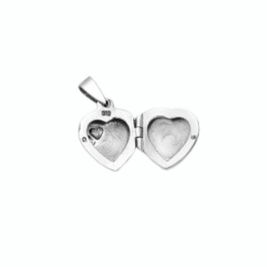Collar Recuerdos Corazón + Personalización Fotos + Tarjeta Mensaje