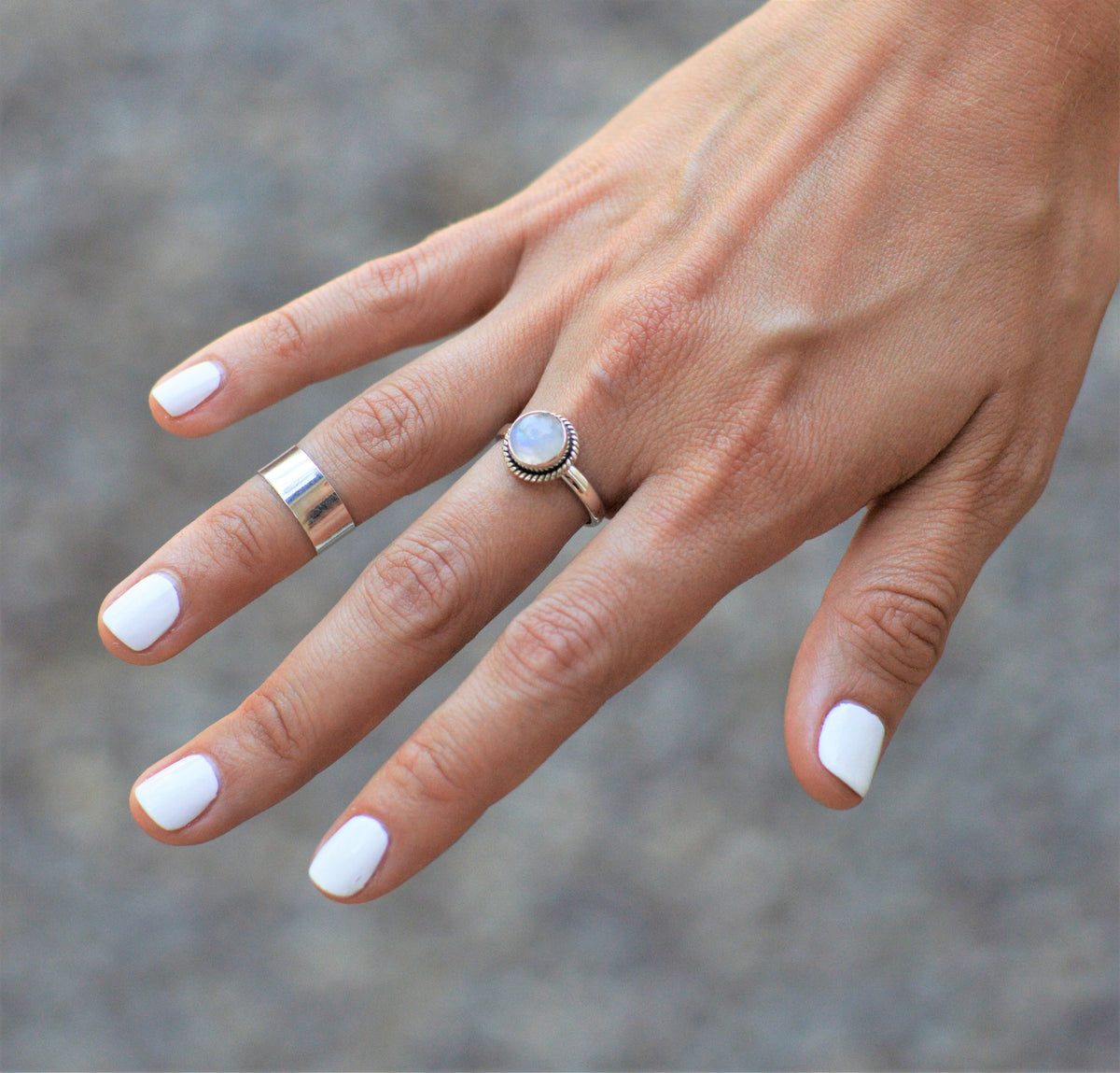 Anillo Praga Piedra Luna
